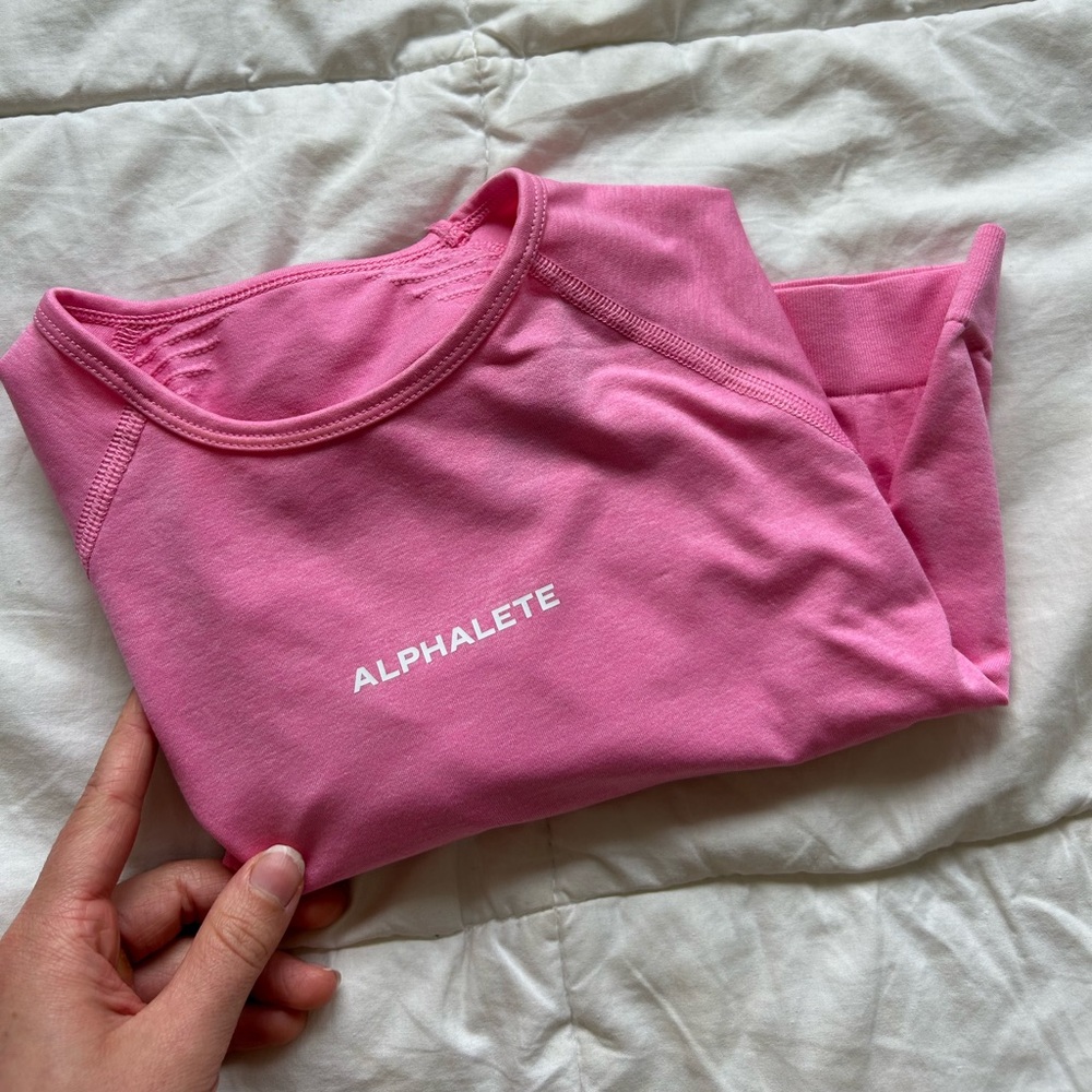 Alphalete Amplify SS Crop ||